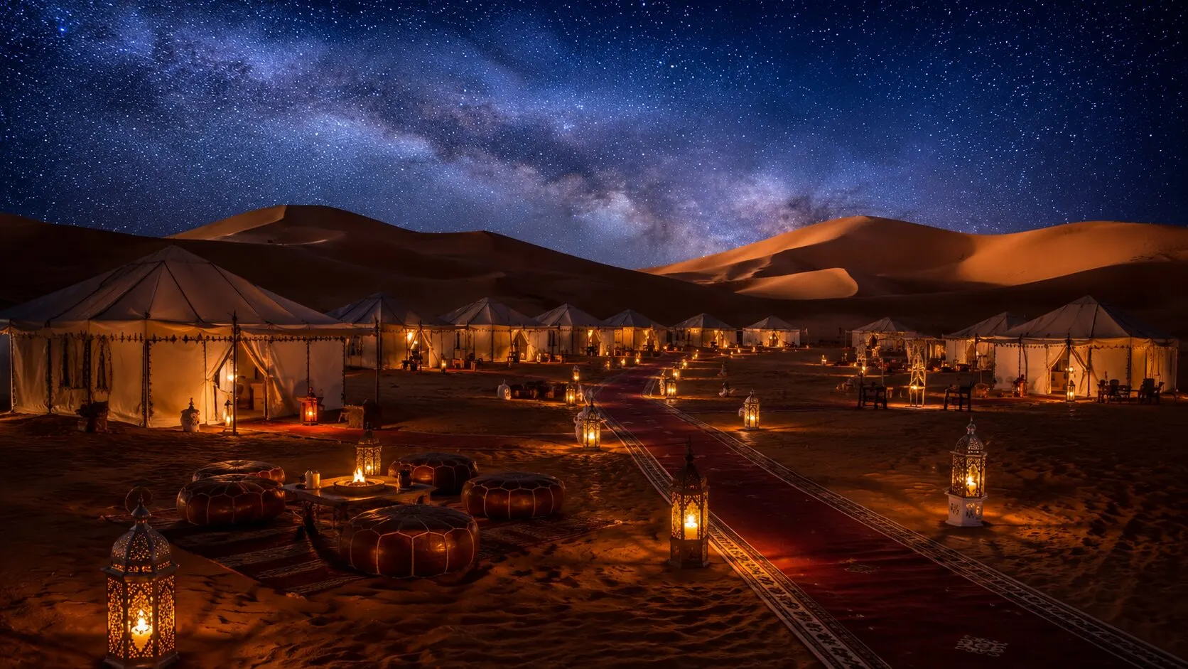 Tour privato nel deserto del Sahara a Merzouga in Marocco